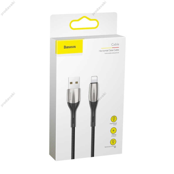 Кабель Baseus Horizontal Data Cable (CALSP-B01) Lightning
