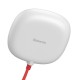 БЗУ для телефону Baseus (WXXP-01) із швидкою зарядкою 10W (Білий)