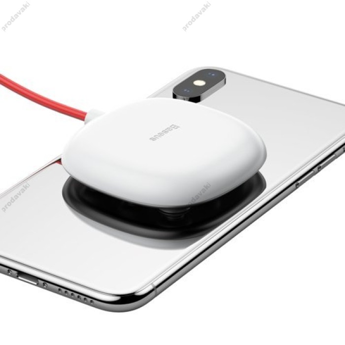 БЗУ для телефону Baseus (WXXP-01) із швидкою зарядкою 10W (Білий)
