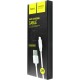 Кабель USB Hoco X1 Rapid Lighting білий 1м