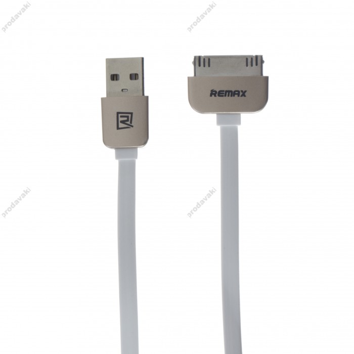 Кабель USB Remax RC-D002i4 iPhone 4 King Kong (1m) білий