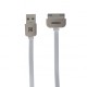 Кабель USB Remax RC-D002i4 iPhone 4 King Kong (1m) білий