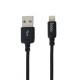 Кабель USB Hoco X14 lightning Times Speed 2m чорний