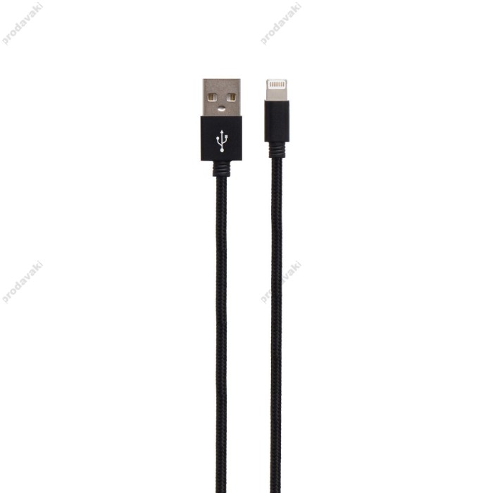 Кабель USB Hoco X35 Lightning Premium Charging 2.4A 0.25m чорний