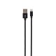 Кабель USB Hoco X35 Lightning Premium Charging 2.4A 0.25m чорний