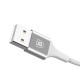Кабель USB Baseus Shining Lightning Cable 2A 1m сріблястий