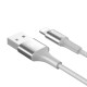 Кабель USB Baseus Shining Lightning Cable 2A 1m сріблястий