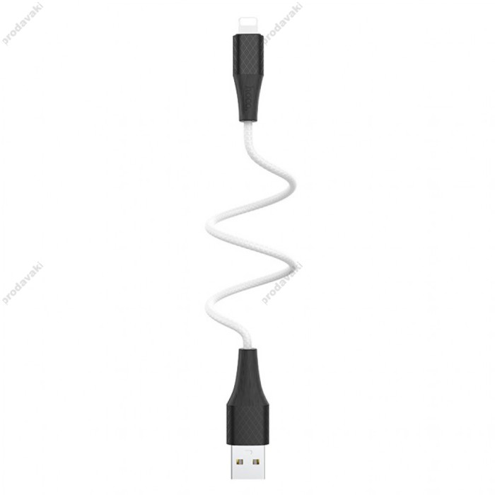 Кабель USB Hoco X32 Excellent Lightning 2.0A 1m білий