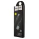 Кабель USB Hoco X5 Bamboo microUSB 1m чорний