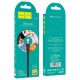 Кабель HOCO X53 Ange silicone charging data для Micro 2,4A/1m. White