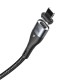 Кабель USB Baseus Zinc Magnetic Safe Fast Charging Type-C to Lightning PD 20W чорний