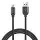 Кабель WiWU USB для micro USB Data Sync Charging Cable YZ-105 (Black)