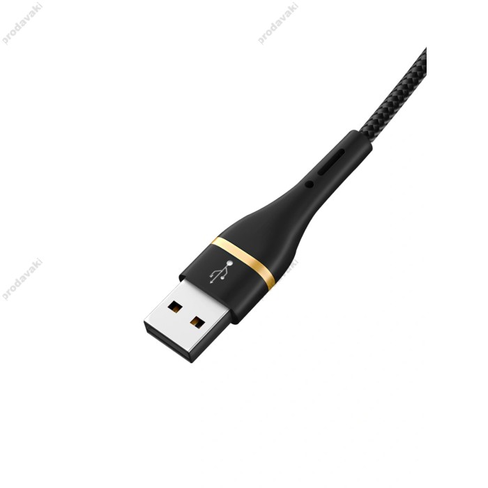 Кабель Wiwu ED-105 USB/Type-C to Lightning 1.2M Black