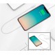 БЗУ для телефону із вбудованим кабелем Lightning Baseus (WXCA-01) 5W (Білий)