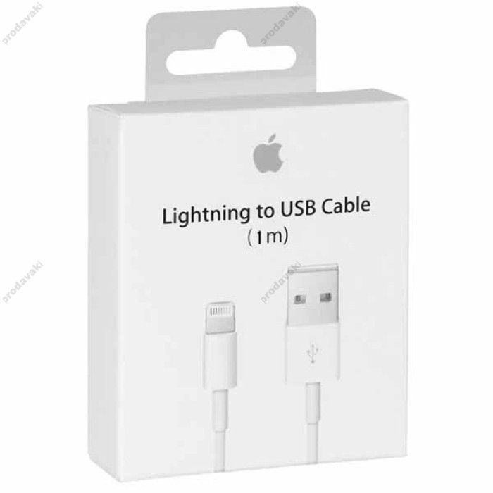Кабель USB для iPhone Lightning 1m у коробці