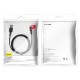 Кабель USB Baseus Halo Data Lightning 2.4A 1m чорний