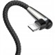 Кабель USB Baseus Sharp-Bird lightning 2.4A 1m чорний