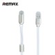 Кабель USB Remax Twins RC-025t білий