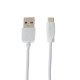 Кабель USB Hoco X1 Rapid microUSB 1m білий