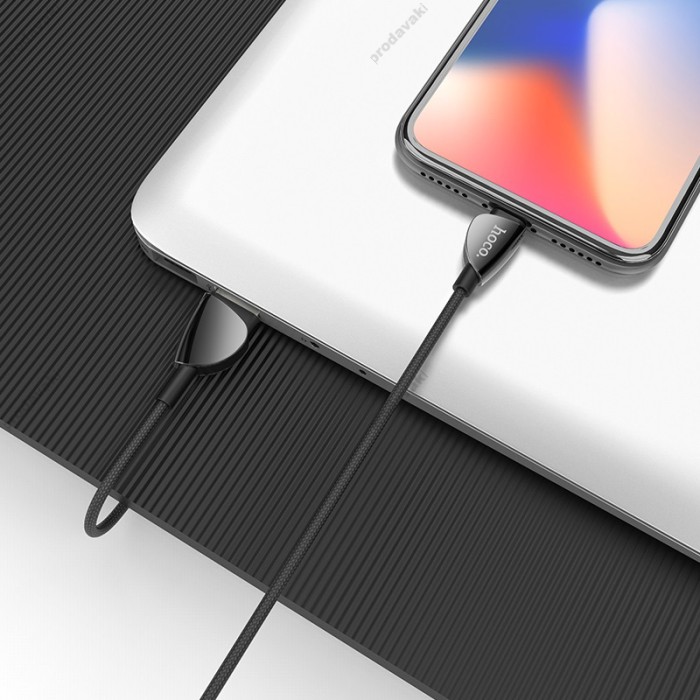 Кабель USB на Lightning U62 Simple для заряджання та передачі даних