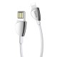 Кабель USB на Lightning U62 Simple для заряджання та передачі даних