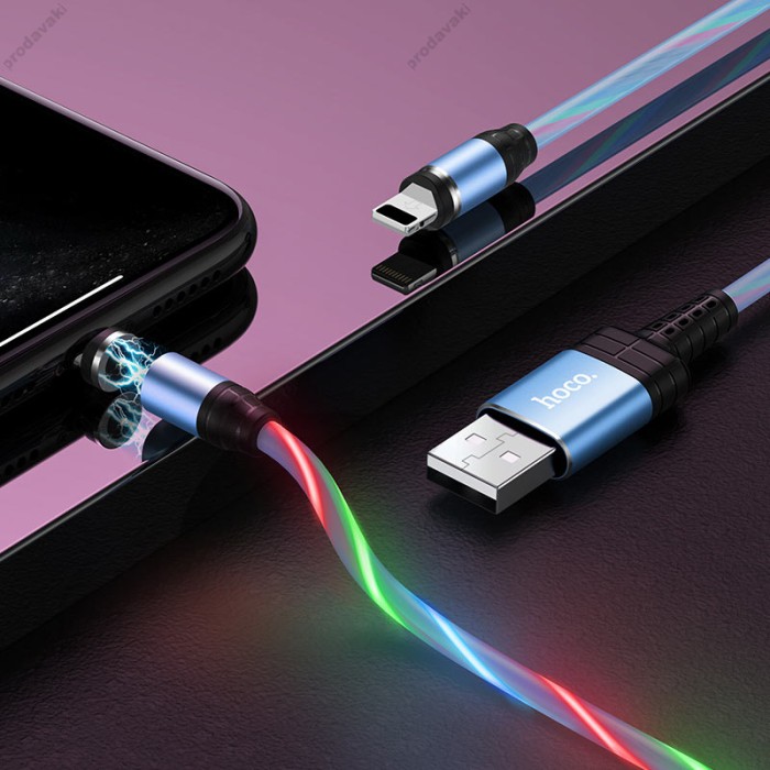 Кабель USB на Lightning U90 Ingenious streamer для заряджання