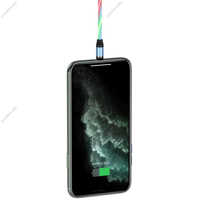 Кабель USB на Lightning U90 Ingenious streamer для заряджання
