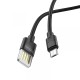 Кабель HOCO U55 Outstanding Cable для Micro 2-Sided/2,4A/1,2m. Black