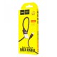 Кабель HOCO U55 Outstanding Cable для Micro 2-Sided/2,4A/1,2m. Black