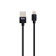 Кабель USB Hoco U55 Lightning чорний