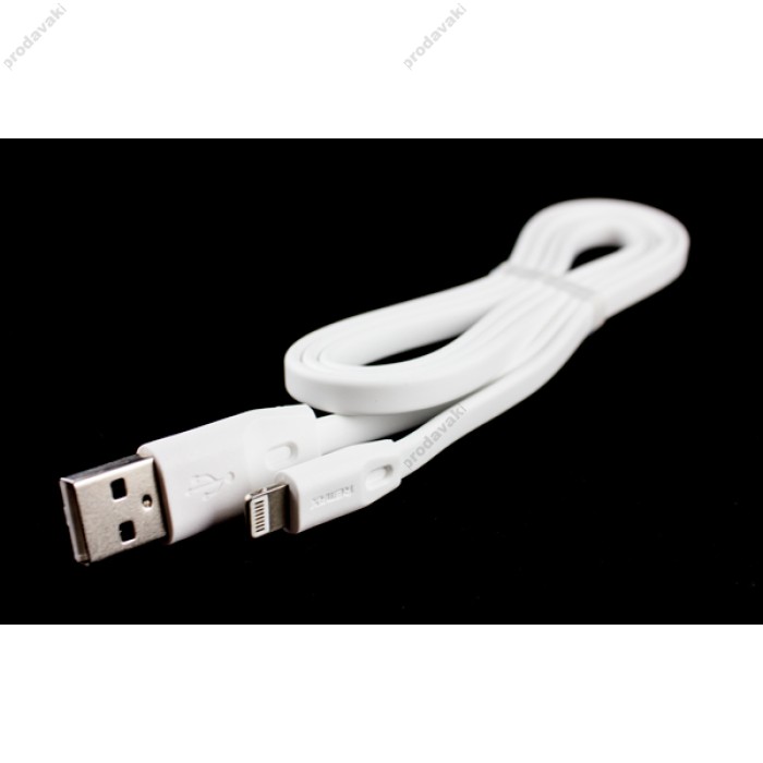 Кабель USB Remax RC-001i Full Speed lightning 1m білий