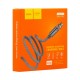 Кабель USB Hoco U40A Magnetic microUSB 1m сірий