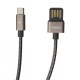 Кабель USB Remax RC-080 Serpent microUSB 1m чорний