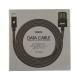 Кабель USB Remax RC-080 Serpent microUSB 1m чорний
