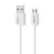 Кабель USB Remax RC-007m microUSB білий