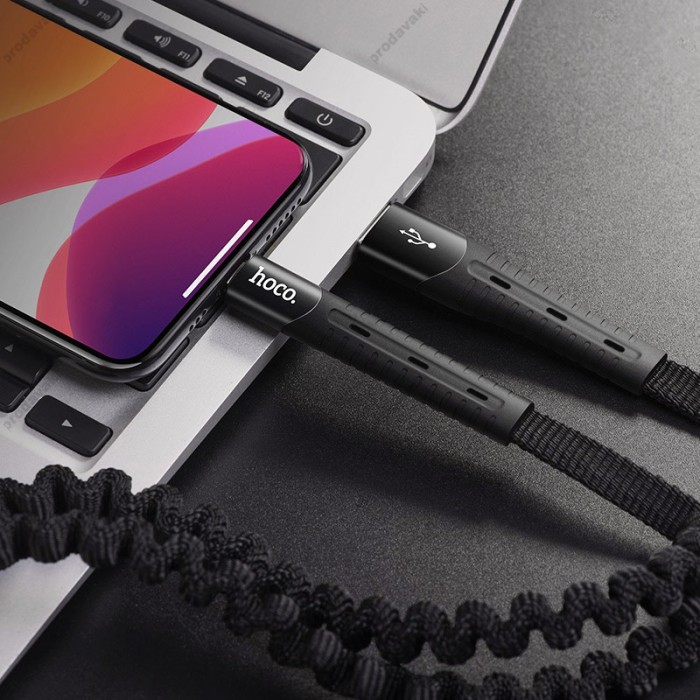 Кабель USB на Lightning U78 Cotton treasure для заряджання та передачі даних