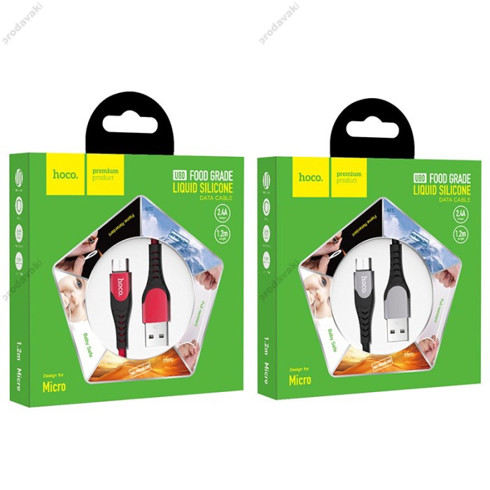 Кабель USB на Micro-USB U80 Cool silicone для заряджання та передачі даних