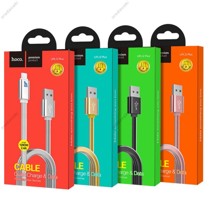 Кабель USB на Micro-USB UPL12 Plus для заряджання та передачі даних