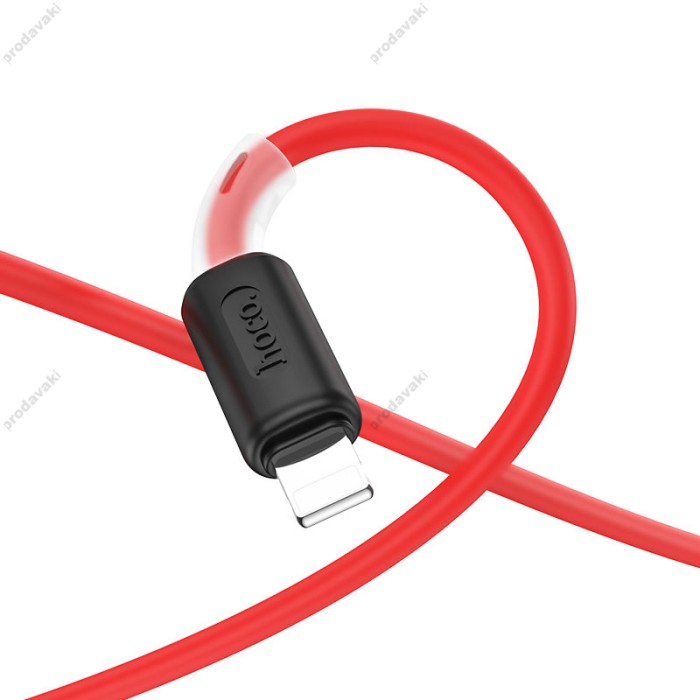 Кабель USB на Lightning X48 Soft Silicone заряджання та передача даних