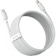 PD кабель Baseus Simple Wisdom Data Cable Kit Type-C to Lightning PD 20W (2ШТ)1.5m White TZCATLZJ-02