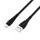 Кабель BOROFONE BX38 Cool charge для Micro 2.4A/1m black