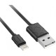 Кабель USB Baseus Yaven Lightning 2.1A 1m чорний