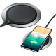 Бездротовий зарядний пристрій Baseus Metal Wireless Charger Tarnish WXJS-A1 чорний