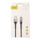 Кабель Baseus Horizontal Data Cable (CALSP-B01) Lightning 0.5м