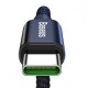 Кабель Baseus double fast charging USB Cable USB для Type-C 5A 1M Чорний