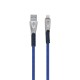Кабель USB Hoco U48 Superior lightning 2.4A 1.2 m синій