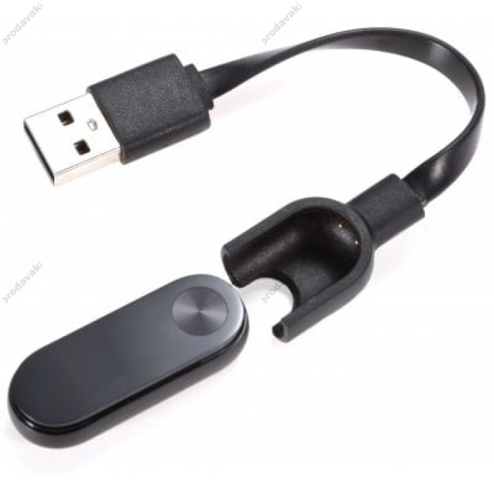 USB кабель Xiaomi Mi Band 2 чорний