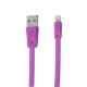 Кабель USB Hoco X9 Rapid Lightning Cable (1 m) рожевий