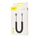 Кабель USB Baseus Elastic Lightning 1.8A 1m чорний