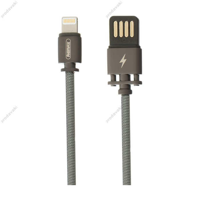 Кабель USB Remax RC-064i Dominator lightning 1m чорний